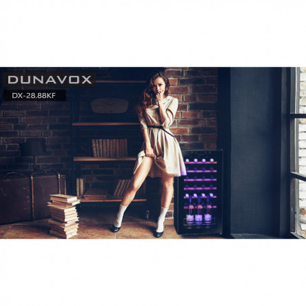 Винный холодильник Dunavox DX-28.88KF