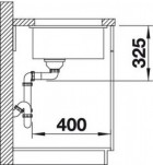 Мойка Blanco Subline 375-U Ceramic PuraPlus